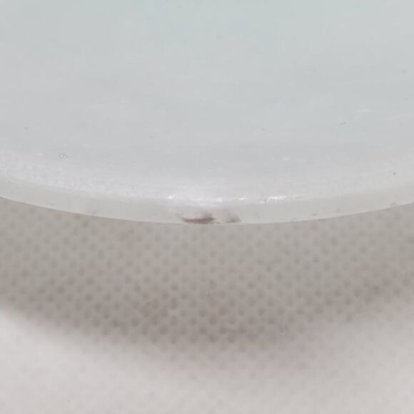 Genuine Hand Carved Alabaster Trinket Bowl - Picture 3 of 4